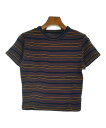 BEAUTY&YOUTH UNITED ARROWS ビューティーアンドユースユナイテットアローズニット・セーター レディース -(S位) 紺xオレンジ(ボーダー)【中古】【古着】