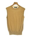 green label relaxing グリーンレーベルリラクシングベスト レディース F キャメル【中古】【古着】