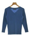 green label relaxing グリーンレーベルリラクシングニット・セーター レディース -(XS位) 青【中古】【古着】