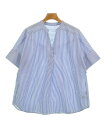 green label relaxing グリーンレーベルリラクシングカジュアルシャツ レディース F 青x白(ストライプ)【中古】【古着】
