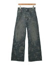 DIESEL ディーゼルデニムパンツ レディース 23(XS位) インディゴ(デニム)【中古】【古着】