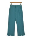 ZUCCa ズッカスラックス レディース S 緑【中古】【古着】
