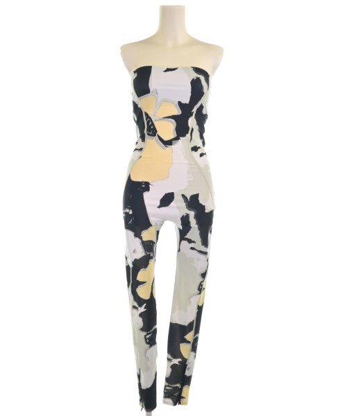 TOGA トーガオールインワン/サロペット レディース 36(S位) 白x黒x黄等(総柄)【中古】【古着】