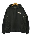 sacai サカイパーカー メンズ M 黒【中古】【古着】