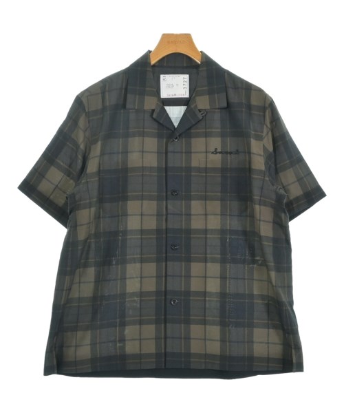 sacai サカイ カジュアルシャツ 2(M位) 0303925E0205 楽天市場】sacai(柄チェック)(カジュアルシャツ|トップス