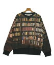 sacai サカイスウェット メンズ 3(L位) 茶x黒等【中古】【古着】