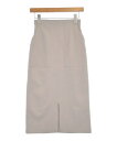 N. Natural Beauty Basic エヌナチュラルビューティーベーシックロング・マキシ丈スカート レディース S グレーベージュ【中古】【古着】