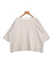 ORCIVAL オーシバルTシャツ・カットソー レディース 1(M位) ピンクxオフホワイト(ボーダー)【中古】【古着】