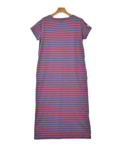 ORCIVAL オーシバルワンピース レディース F 紺x赤(ボーダー)【中古】【古着】 ORCIVAL オーシバルワンピース レディース F 紺x赤(ボーダー)【中古】【古着】