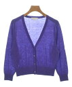To b. by agnes b トゥービーバイアニエスベーカーディガン レディース -(M位) 紫【中古】【古着】