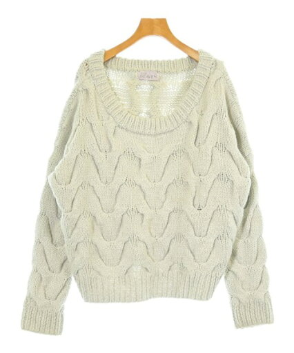 made in HEAVEN メイドインヘブンニット・セーター レディース ONE ライトグレー【中古】【古着】 made in HEAVEN メイドインヘブンニット・セーター レディース ONE ライトグレー【中古】【古着】