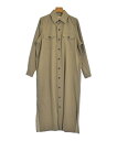 HYKE ハイクシャツワンピース レディース 1(S位) ベージュ【中古】【古着】