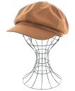 CA4LA カシラキャスケット レディース - 茶【中古】【古着】