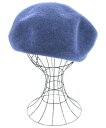CA4LA カシラハンチング・ベレー帽 レディース - 紺【中古】【古着】