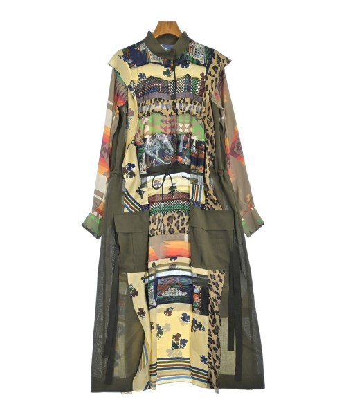 sacai サカイ ワンピース ベージュ系 2(M位) 0357925E0014 楽天市場】sacai ワンピース(カラーベージュ)(レディース