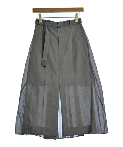 sacai サカイ ロング・マキシ丈スカート 1(S位) 0357925A0108 楽天市場】sacai(スカート|ボトムス):レディース