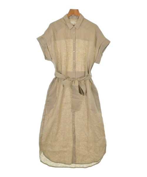 B MING LIFE STORE by BEAMS ビーミングライフストアバイビームスシャツワンピース レディース S ベージュ【中古】【古着】