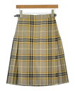 O'NEIL OF DUBLIN オニールオブダブリンロング・マキシ丈スカート レディース 36(S位) ベージュx黒x黄(チェック)【中古】【古着】