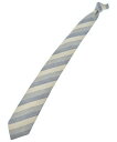 Paul Smith ポールスミスネクタイ メンズ - アイボリーx青(ストライプ)【中古】【古着】