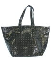 MACKINTOSH PHILOSOPHY マッキントッシュフィロソフィートートバッグ レディース - 黒x白(ドット)【中古】【古着】