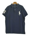 Polo Ralph Lauren ポロラルフローレンポロシャツ メンズ XL 紺【中古】【古着】
