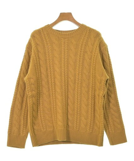 BARNEYS NEWYORK バーニーズニューヨークニット・セーター メンズ M 黄【中古】【古着】 BARNEYS NEWYORK バーニーズニューヨークニット・セーター メンズ M 黄【中古】【古着】