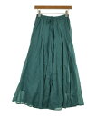 IENA イエナロング・マキシ丈スカート レディース 36(S位) 緑【中古】【古着】