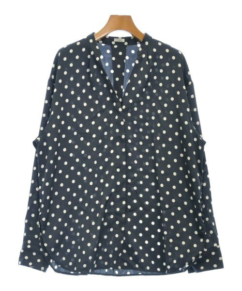 未使用イエナIENA⭐︎ドット柄フリル付き長袖シャツレースぺプラム定価¥20900 未使用イエナIENA⭐︎ドット柄フリル付き長袖シャツレースぺ