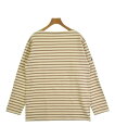 SAINT JAMES セントジェームスTシャツ・カットソー レディース 5(ML位) アイボリーx茶(ボーダー)【中古】【古着】
