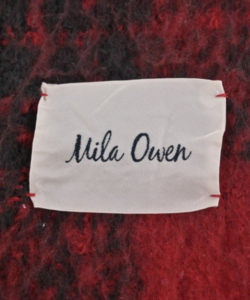 Mila Owen ミラオーウェンマフラー レディース - 赤x黄x黒(チェック)【中古】【古着】 ragtag-17677617 RAGTAG(ブランド古着のラグタグ) サンプル画像3