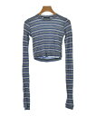 DIESEL BLACK GOLD ディーゼル ブラックゴールドニット・セーター レディース S 青x黒x白(ボーダー)【中古】【古着】