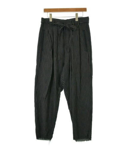 BED J.W. FORD ベッドフォードパンツ(その他) メンズ 0(XS位) 黒x白系(ストライプ)【中古】【古着】 BED J.W. FORD ベッドフォードパンツ(その他) メンズ 0(XS位) 黒x白系(ストライプ)【中古】【古着】