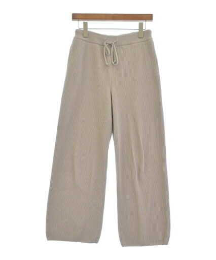 BATONER バトナースウェットパンツ レディース 2(M位) ベージュ【中古】【古着】 BATONER バトナースウェットパンツ レディース 2(M位) ベージュ【中古】【古着】