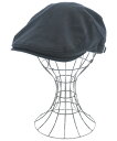 CHARI&CO NYC チャリアンドコーハンチング・ベレー帽 メンズ - 黒【中古】【古着】