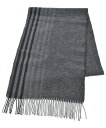 ISETAN MEN'S イセタンメンズマフラー メンズ - グレーxダークグレー(総柄)【中古】【古着】