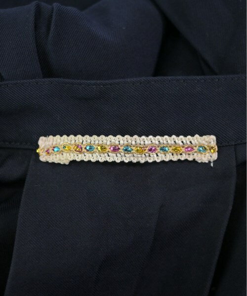 person&people パーソンアンドピープルシャツワンピース レディース F 紺【中古】【古着】
