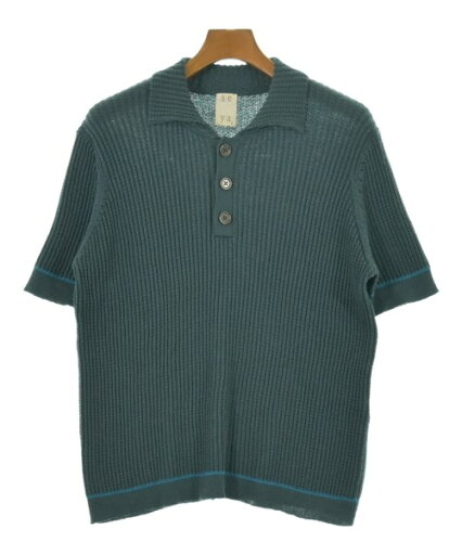 Seya セヤニット・セーター メンズ L 緑系【中古】【古着】 Seya セヤニット・セーター メンズ L 緑系【中古】【古着】
