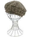 La Maison de Lyllis ラメゾンドリリスハンチング・ベレー帽 レディース【中古】【古着】