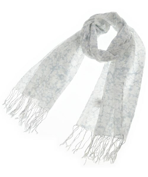 McGREGOR マックレガーストール レディース - グレーx白(総柄)【中古】【古着】