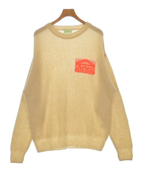 Aries アリエスニット・セーター メンズ L ベージュ【中古】【古着】