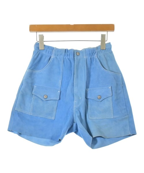 WESTOVERALLS ウエストオーバーオールズショートパンツ メンズ -(XS位) 青【中古】【古着】