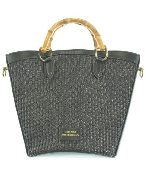 vingtrois ヴァントロワショルダーバッグ レディース - 黒【中古】【古着】