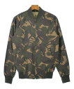 FRED PERRY フレッドペリーブルゾン(その他) メンズ XS カーキx茶x黒(迷彩)【中古】【古着】