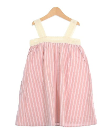 green label relaxing グリーンレーベルリラクシングワンピース(その他) キッズ 125(9T-10T) ピンクx白(ストライプ)【中古】【古着】 green label relaxing グリーンレーベルリラクシングワンピース(その他) キッズ 125(9T-10T) ピンクx白(ストライプ)【中古】【古着】