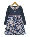 ANNA SUI mini アナスイミニワンピース(その他) キッズ 120(7T-8T) 紺【中古】【古着】