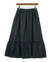 tricot COMME des GARCONS トリココムデギャルソンロング・マキシ丈スカート レディース -(M位) 紺【中古】【古着】