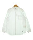 COMME des GARCONS HOMME コムデギャルソンオムカジュアルシャツ メンズ XS 白【中古】【古着】