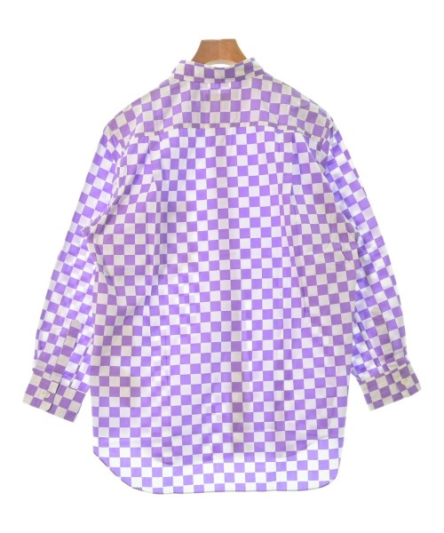 COMME des GARCONS HOMME PLUS コムデギャルソンオムプリュスカジュアルシャツ メンズ F 紫x白(チェック)【中古】【古着】
