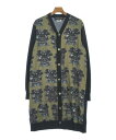 COMME des GARCONS HOMME PLUS コムデギャルソンオムプリュスカーディガン メンズ M 黒x緑(総柄)【中古】【古着】
