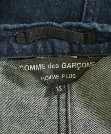 COMME des GARCONS HOMME PLUS コムデギャルソンオムプリュスカジュアルジャケット メンズ XS インディゴ(デニム)【中古】【古着】